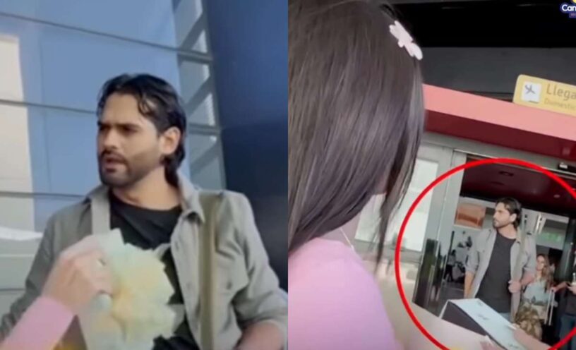 hombre reaccionó al conocer a su novia
