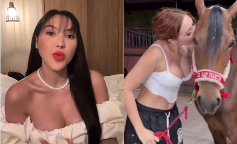 Aida Victoria denuncia video caballo