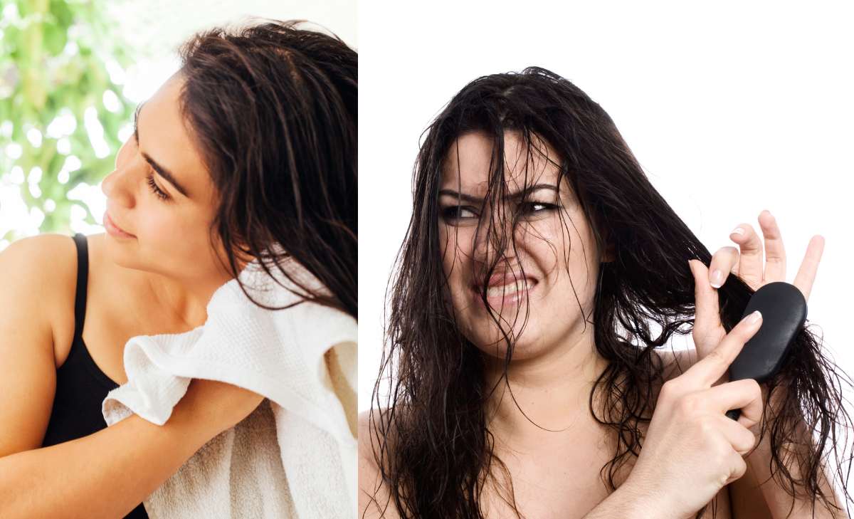 Qué le pasa al cabello si lo deja secar al natural
