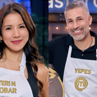 primera foto de Caterin Escobar y Mario Yepes