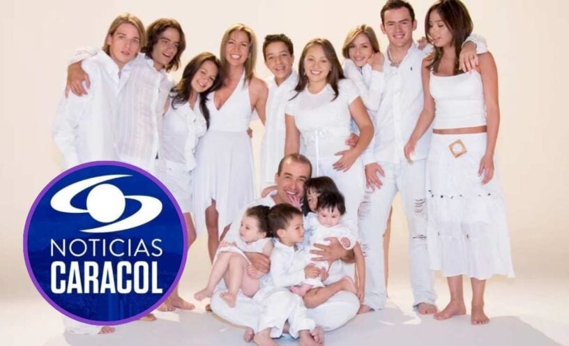 Periodista Noticias Caracol en Padres e Hijos