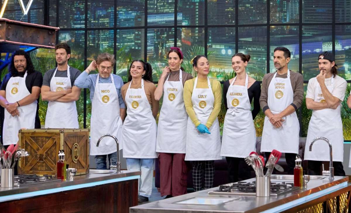 pareja en MasterChef Celebrity