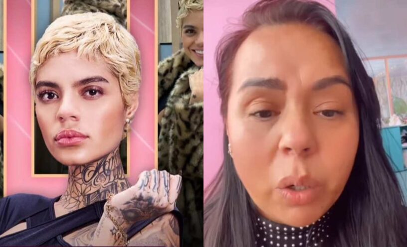mamá Yina Calderón llora