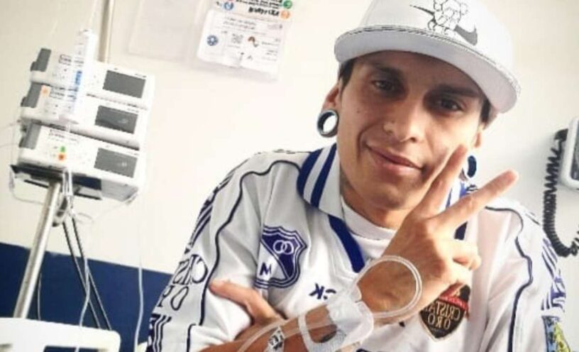 exequias de Javier acosta hincha de millonarios