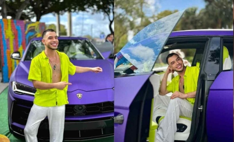 fan de Shakira estrelló el Lamborghini que la cantante le regaló