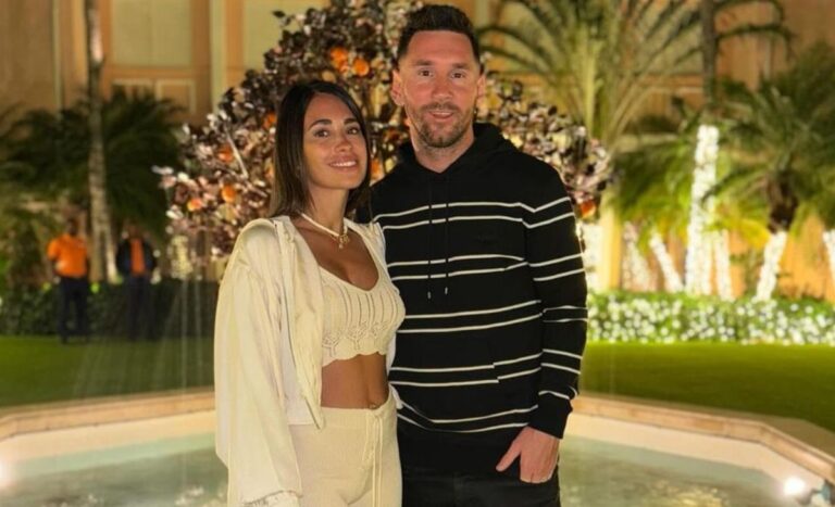 Messi le celebró el cumpleaños a Antonella como princesa. ¿Qué te pareció?
