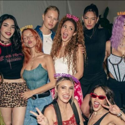 fiesta de Shakira para celebrar ´Soltera´