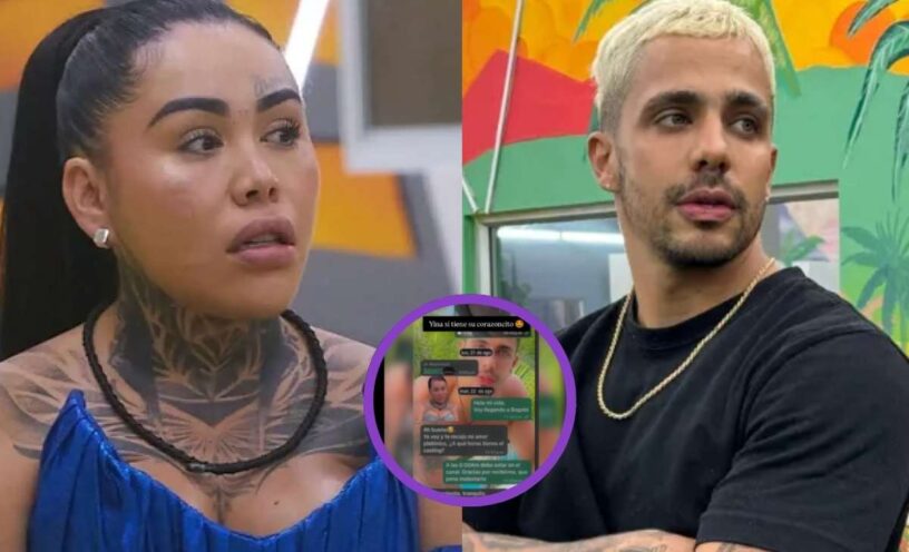 Filtraron chats y video de Altafulla y Yina Calderón que expone amorío