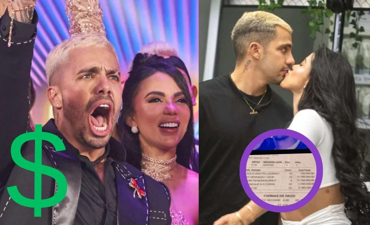 Filtraron foto de la cuenta que pagó Altafulla en su primera salida con Karina García