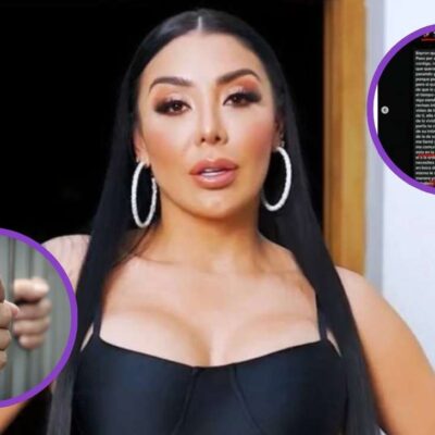 Filtraron foto de Marcela Reyes en la visita conyugal a su novio