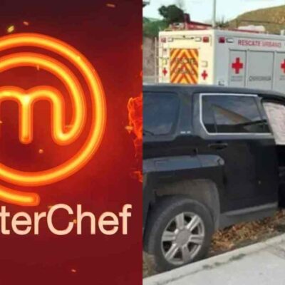 imágenes del accidente en el que perdió la vida una exconcursante de MasterChef