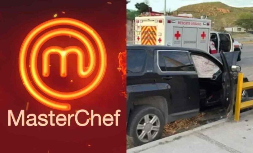 imágenes del accidente en el que perdió la vida una exconcursante de MasterChef