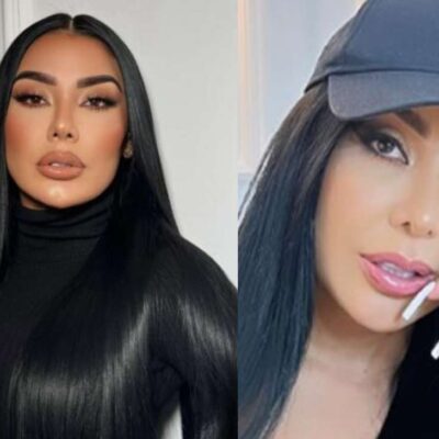 Fotos del antes y después de Marcela Reyes