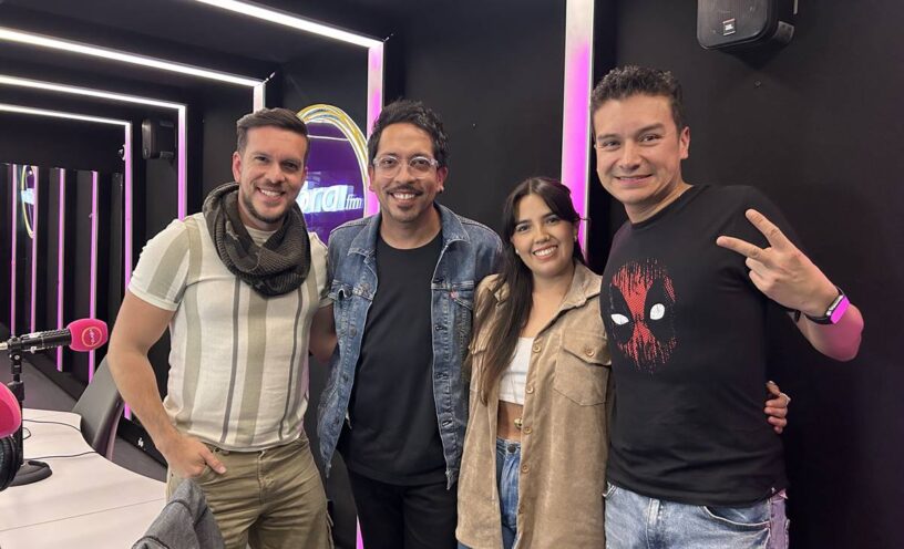 Frank Martínez lloró en pleno show