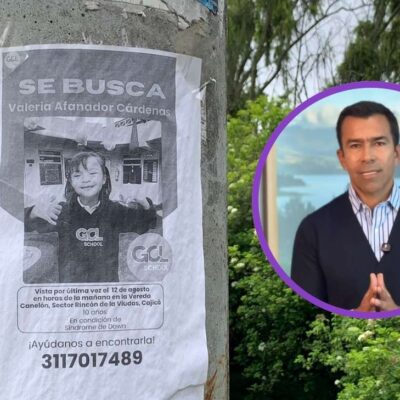 Gobernador habló sobre la forma en la que habrían abandonado el cuerpo de Valeria Afanador