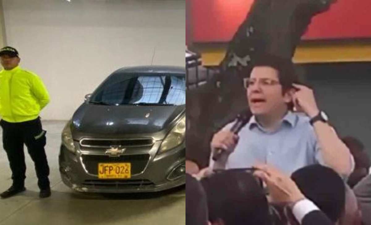 GPS carro atentado Miguel Uribe