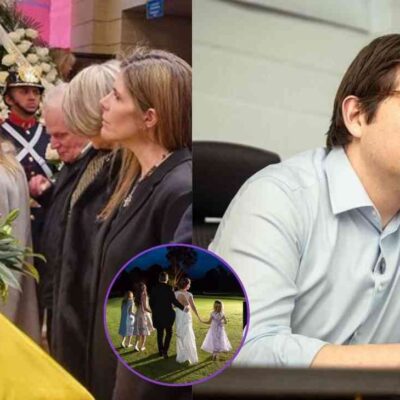 Hijas de Maria Claudia Tarazona en la emotiva despedida a Miguel Uribe