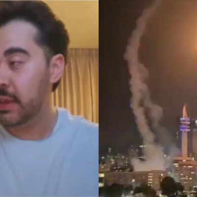 David Polanía atrapado en Israel