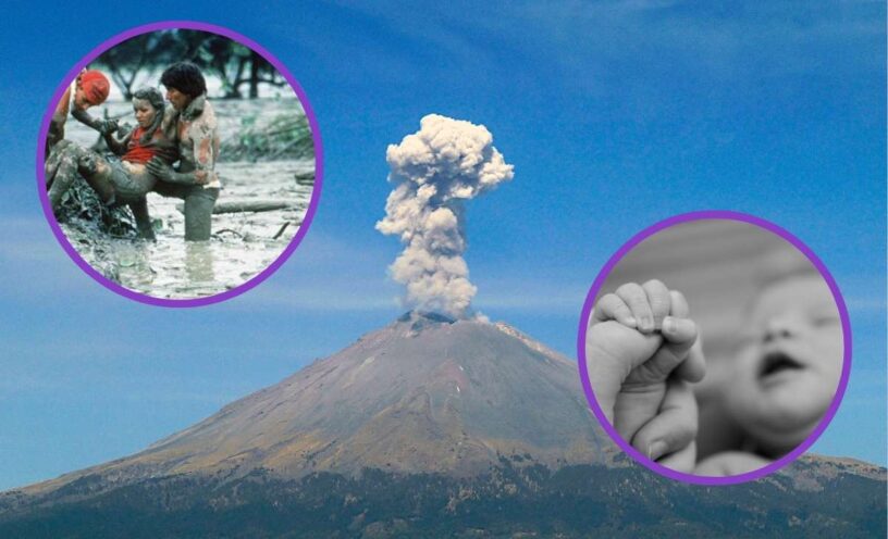 historia de la bebé que nació en medio de la tragedia de Armero