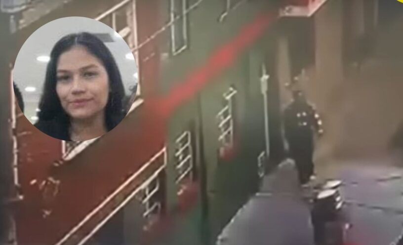 hombre con el que llega la mamá de los niños de Engativá a la escena del crimen