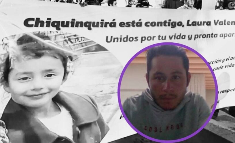 Hombre que acusan de la desaparición de Laura Valentina Paéz en Chiquinquirá