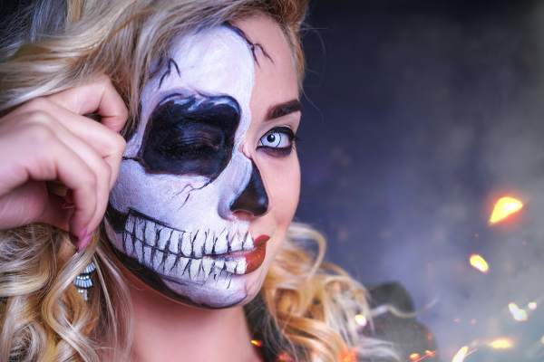 ideas de maquillaje fácil para Halloween 2