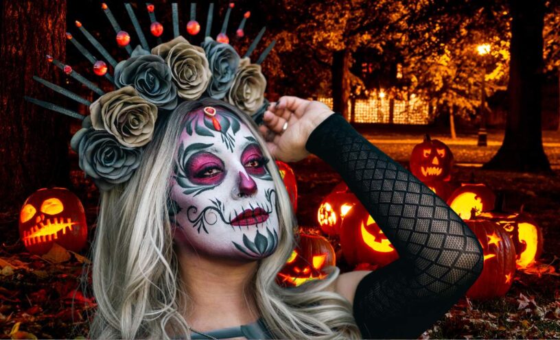 ideas de maquillaje fácil para Halloween