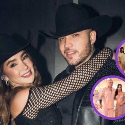Imágenes del baby shower de la hija de Paola Jara y Jessi Uribe