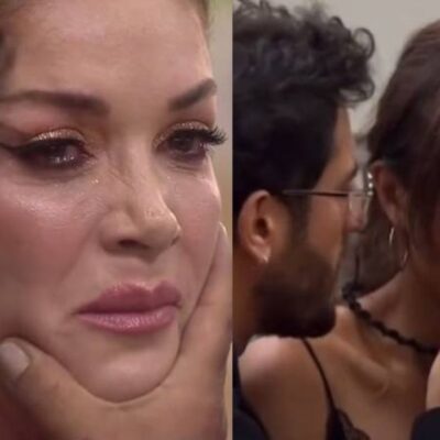 imitación de Nataly Umaña y Alejandro Estrada en La casa de los famosos