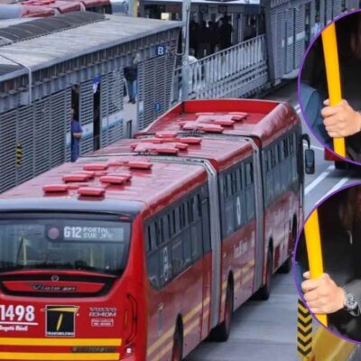 indignación en transmilenio por los actos de una pareja