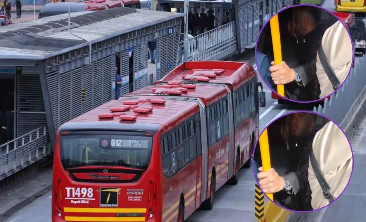 indignación en transmilenio por los actos de una pareja