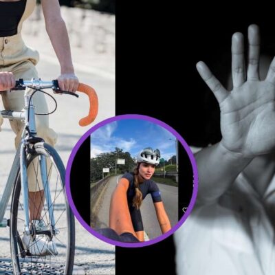 Influencer denunció que fue acosada mientras iba en su bicicleta