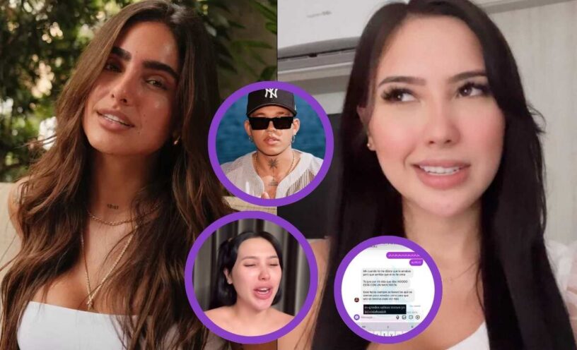 Isabella Ladera mostró chat con Aida Victoria Merlano sobre su ruptura con Beele