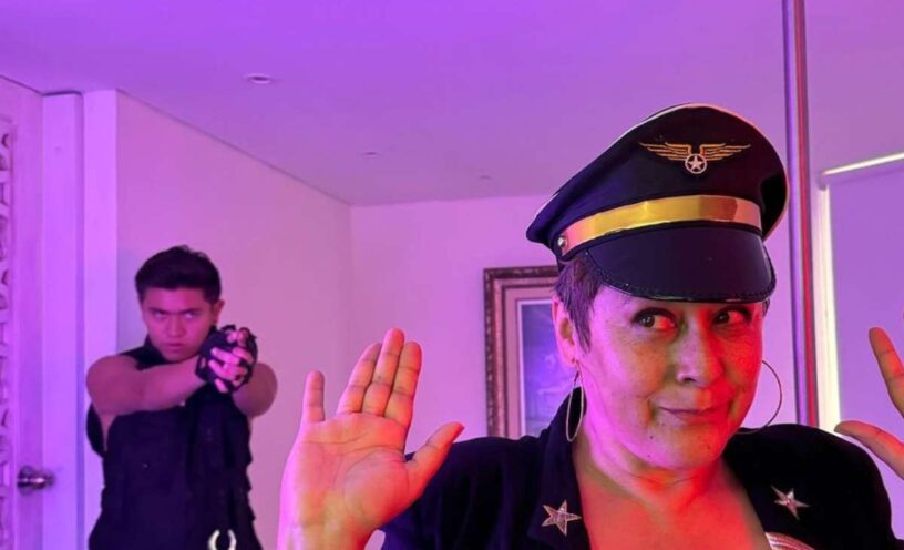 jim velasquez le pidio picante regalo a alina por su aniversario