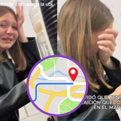 Joven fue descubierta siendo infiel por no apagar la ubicación de su celular