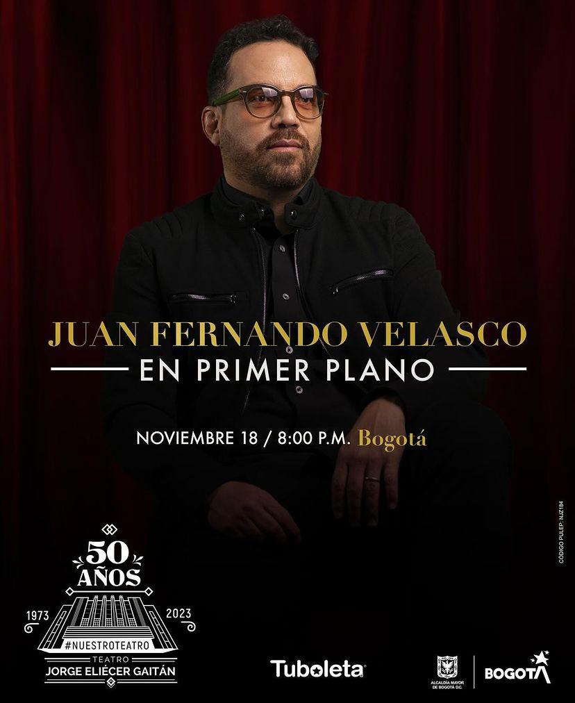 entradas a concierto de Juan Fernando Velasco