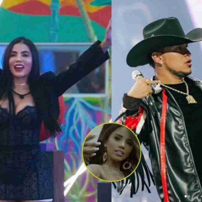 Karina García participó en un videoclip de Yeison Jiménez