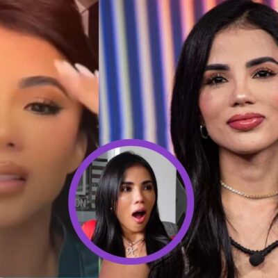 Karina García tuvo descuido en su transmisión en vivo de Tiktok