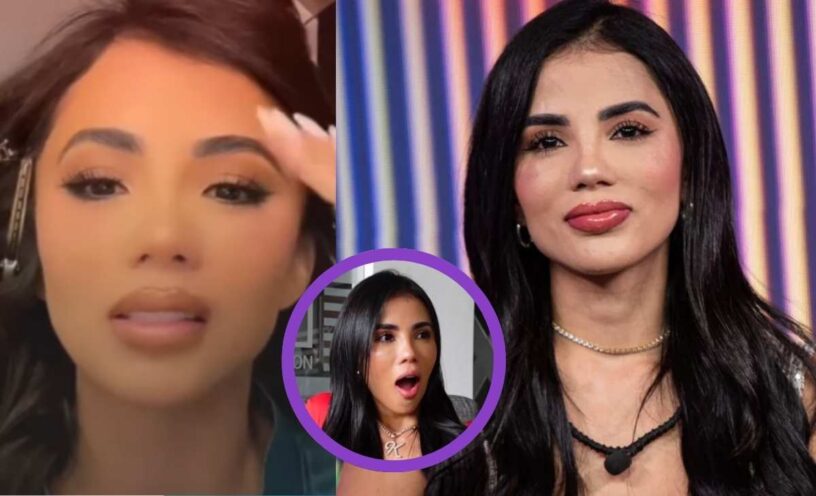 Karina García tuvo descuido en su transmisión en vivo de Tiktok