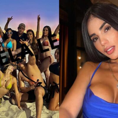 viaje de Karina García a Brasil con Hugo