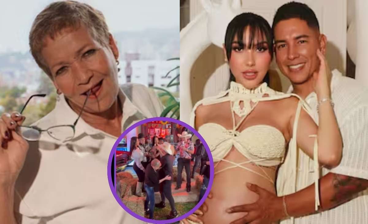 La abuela le coqueteó y bailó sexy al novio de Aida Victoria Merlano