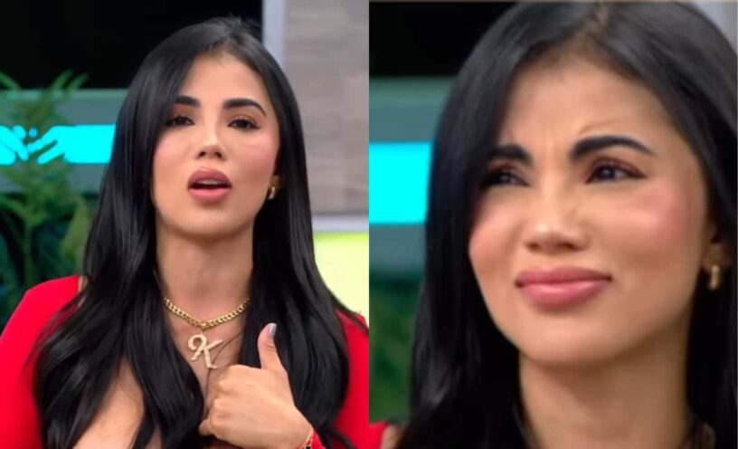 reacción de Karina García a B King