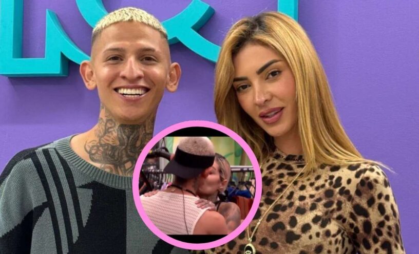 La liendra besó a Melissa Gate en 'La casa de los famosos Colombia 2'