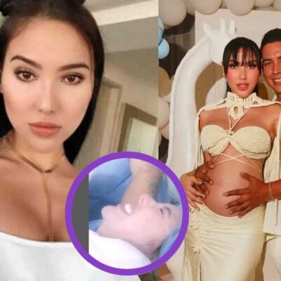 La primera foto del bebé de Aida Victoria Merlano