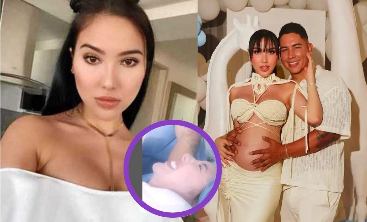 La primera foto del bebé de Aida Victoria Merlano