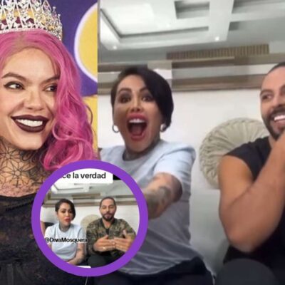 La reacción de Marlon Solórzano cuando Yina Calderón le preguntó por Melissa Gate