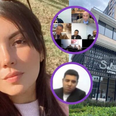 La reacción del novio de la periodista que cayó de un piso 9 en Salitre durante la audiencia