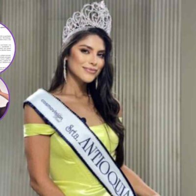 Laura Gallego anunció su renuncia al título de Señorita Antioquia