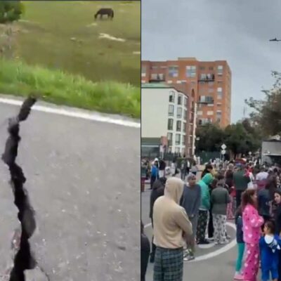 videos del temblor el 8 de junio