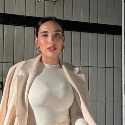 Luisa Fernanda W mostró su barriga de embarazada